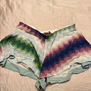 Missoni Zigzag Knit Shorts